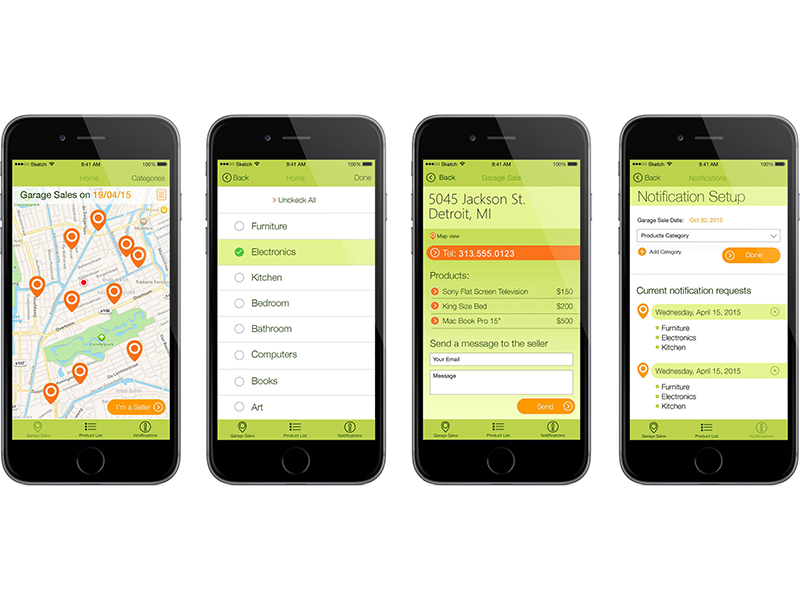 Garage Sale Locator App